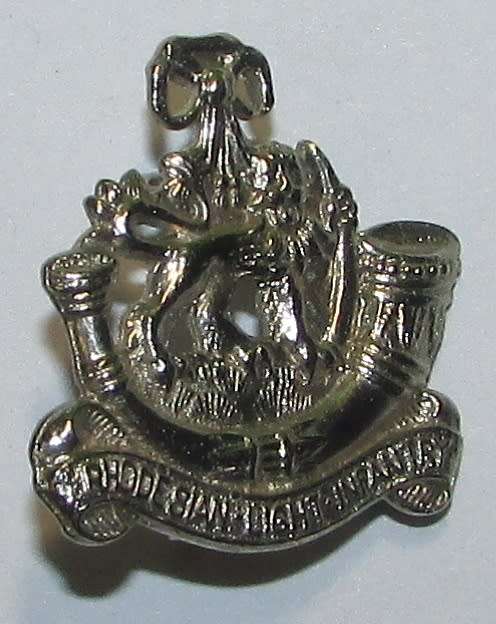 Rhodesia - RLI Collar Badge ( Possibly Silver )