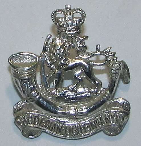 Rhodesia - RLI Cap Badge ( Adonised )