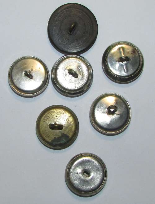 Rhodesian Railways Button Lot