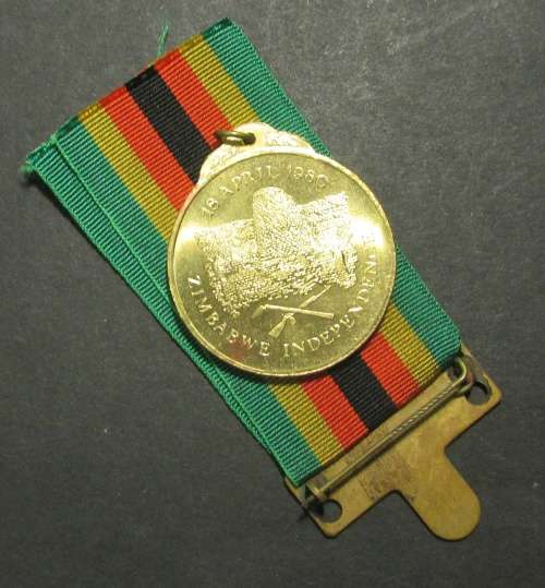 Zimbabwe Independance Full Size Medal