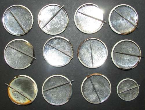 Collection of 12 Vintage Animal Advertising Button Badges