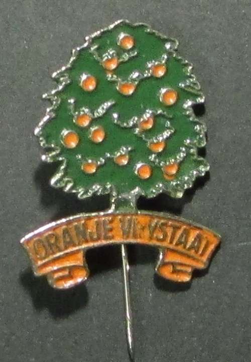 Vintage Free State Rugby Pin Badge