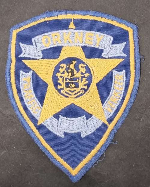 Orkney Traffic Police Shoulder Patch