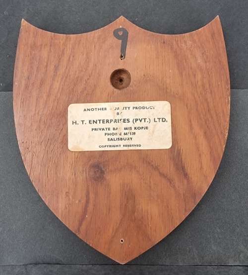 Rhodesia - Operation Tangent Plaque