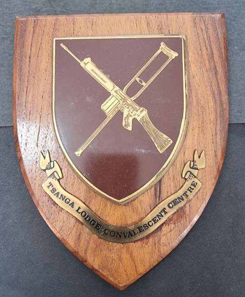 Rhodesia - Tsanga Lodge Convalescent Centre Plaque