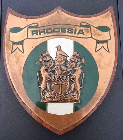 Rhodesia -  Plaque