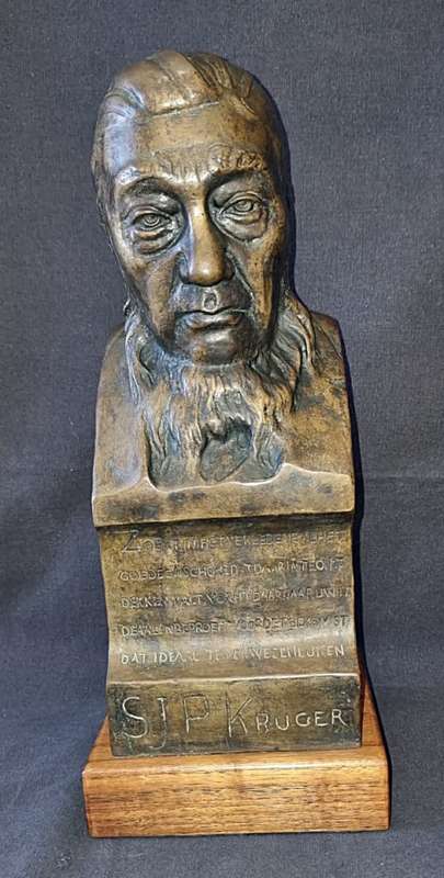 Stunning Anton van Wouw Bronze - Paul Kruger Bust