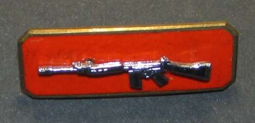 SADF - Army Marksman ` Silver` Breast Badge
