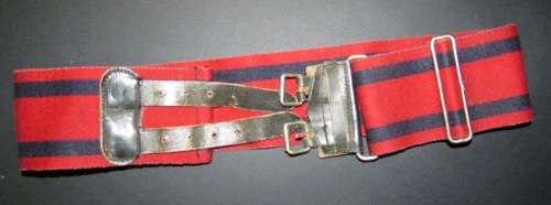 Rhodesia - Engineers Stable Belt