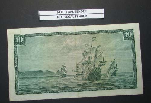Republic of South Africa - TW de Jongh - 10 Rand Banknote
