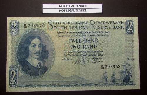 Republic of South Africa - G Rissik - 2 Rand Banknote