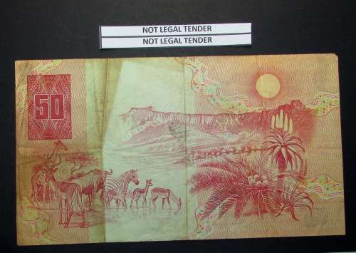 Republic of South Africa - CL Stals - 50 Rand Banknote