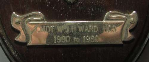 SADF - Para Plaque Awarded to: CMDT WJH ( Willy ) Ward HCS