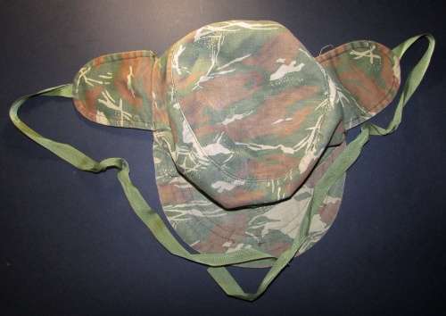 Headgear - SWAPOL/Koevoet Camo Flap Cap with Dayglo