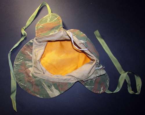 Headgear - SWAPOL/Koevoet Camo Flap Cap with Dayglo