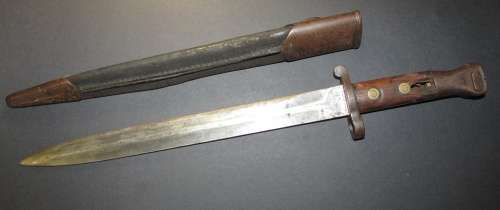 British Pattern 1907 Wilkinson Bayonet with Scabbard