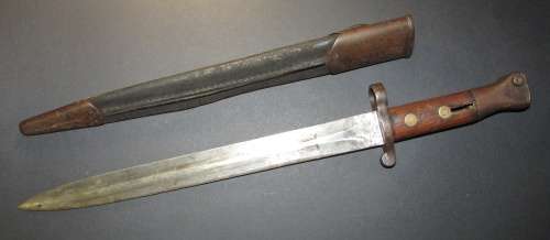 British Pattern 1907 Wilkinson Bayonet with Scabbard