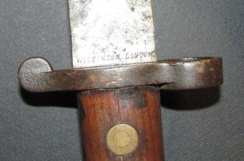 British Pattern 1907 Wilkinson Bayonet with Scabbard
