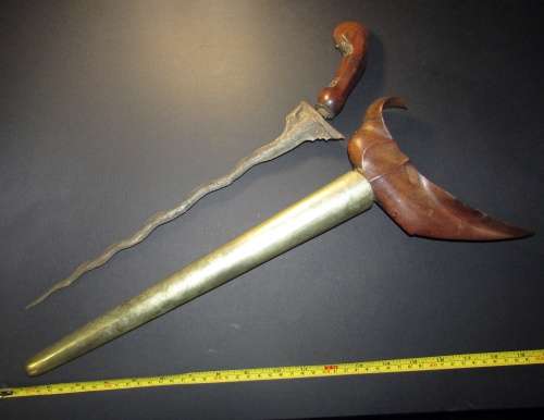 Vintage Indonesian Kris Sword
