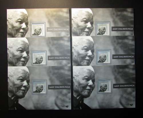 Nelson Mandela Stamp Souvenir Booklets - 10 Available
