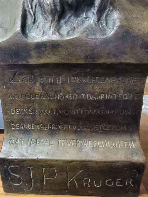 Stunning Anton van Wouw Bronze - Paul Kruger Bust