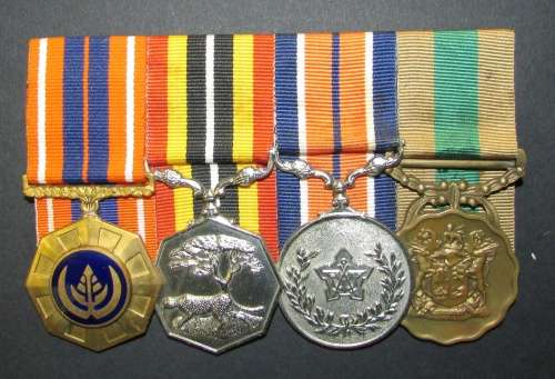 SADF - Full Size 10 Year Good Service Medal Group - Pro Patria/Southern Africa/General Service/10 Ye