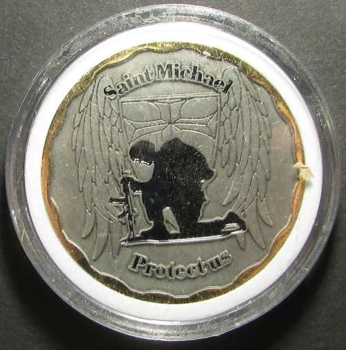 Cape Canopy 30 Year Saint Micheal Challenge Coin