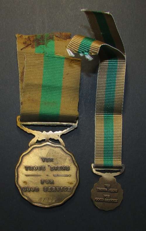 SADF - 10 Year Good Service Medal with Miniature