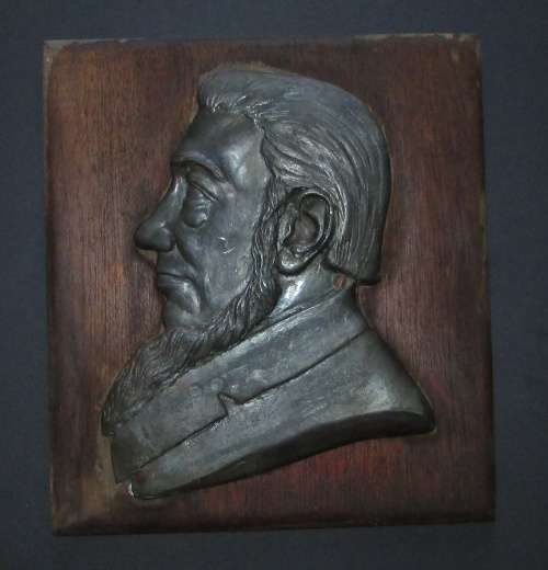 Paul Kruger Bust Plaque - ( Weighs 3,4KG )