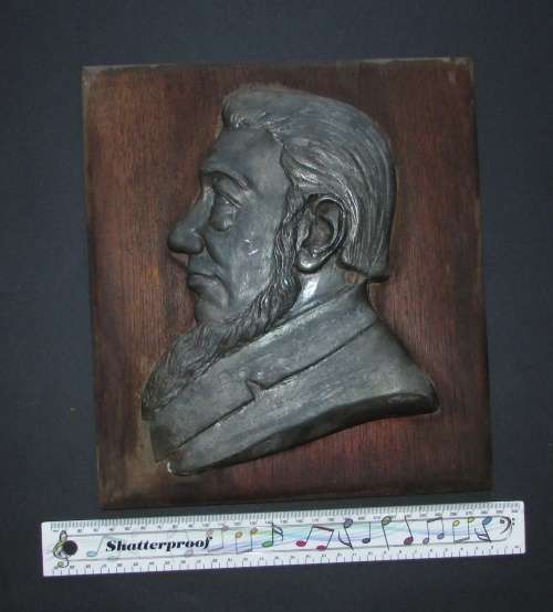 Paul Kruger Bust Plaque - ( Weighs 3,4KG )