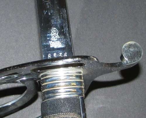 SADF -Numbered 6536 Officers Ceremonial Sword by Solingen - Mint Condition and the Best we have Seen