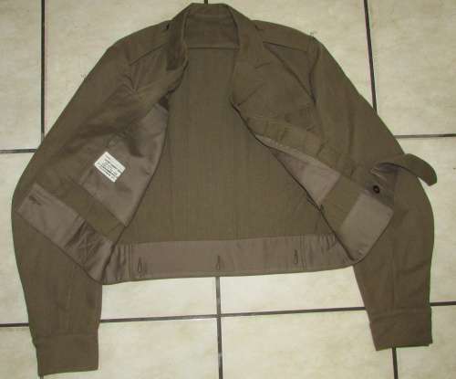 SADF - Battle Dress Set in Top Conidtion - Bunny Jacket with Trousers Dated 1970