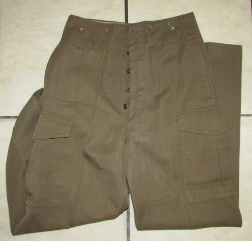 SADF - Battle Dress Set in Top Conidtion - Bunny Jacket with Trousers Dated 1970