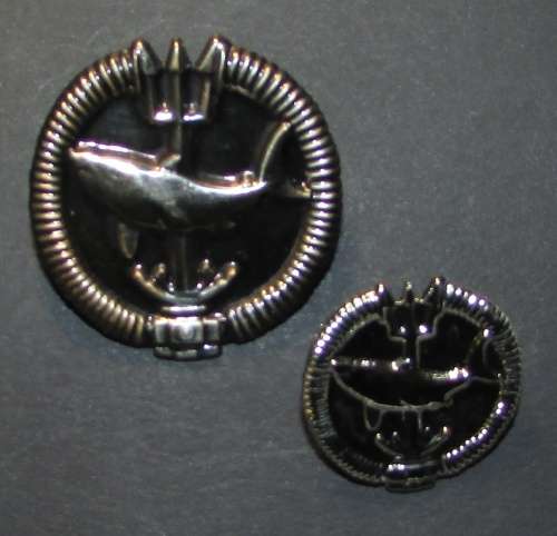 SA Army - Attack Diver ` Silver` Special Forces Proficiency Badges ( Full Size and Mess Dress )