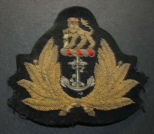 SADF - Navy Officers Cap Badge