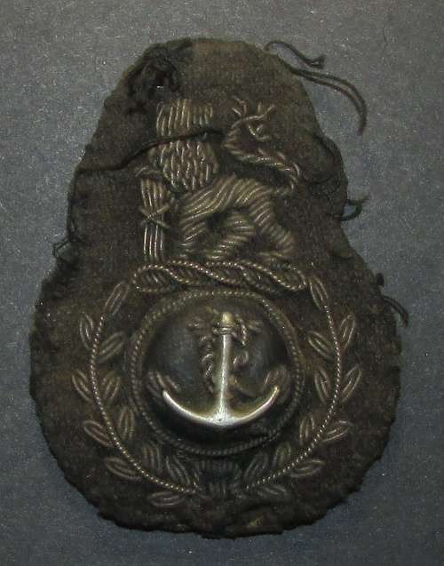 SADF - Navy Chief Petty Officers Cap Badge