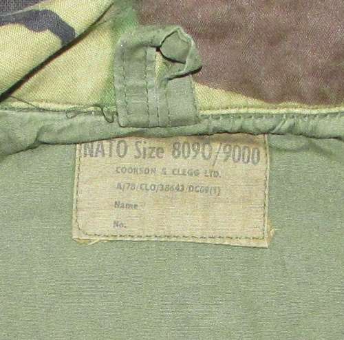 NATO DPM Combat Smock - Top Condition