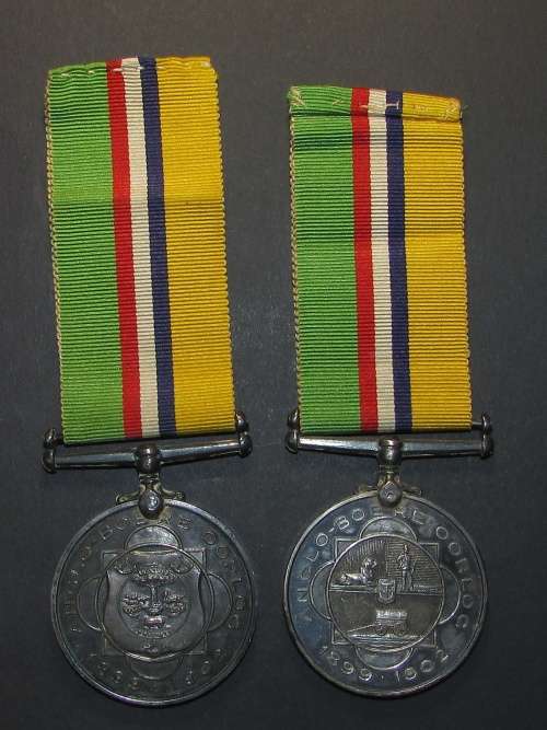 Brothers - Full Size ABO/LVW Medals to the Holtzhausen Brothers - Both POW`S