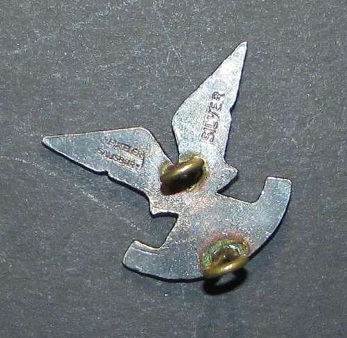 Rhodesia - Selous Scouts Hallmarked Silver Officers Collar Badge by Reuteler