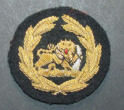 Rhodesia - Army Warrant Officer Class 2 Rank Badge