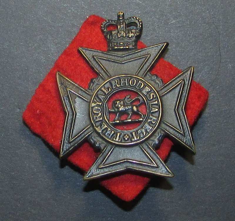 Rhodesia - Regiment Cap Badge