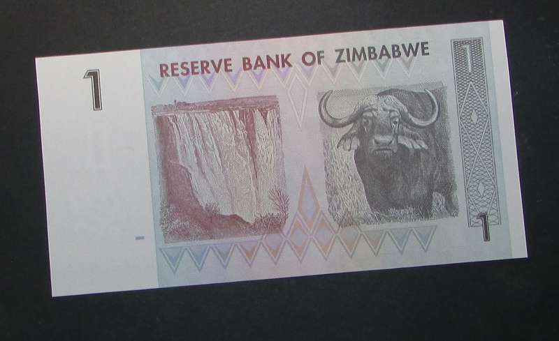 Zimbabwe  - One Dollar Banknote