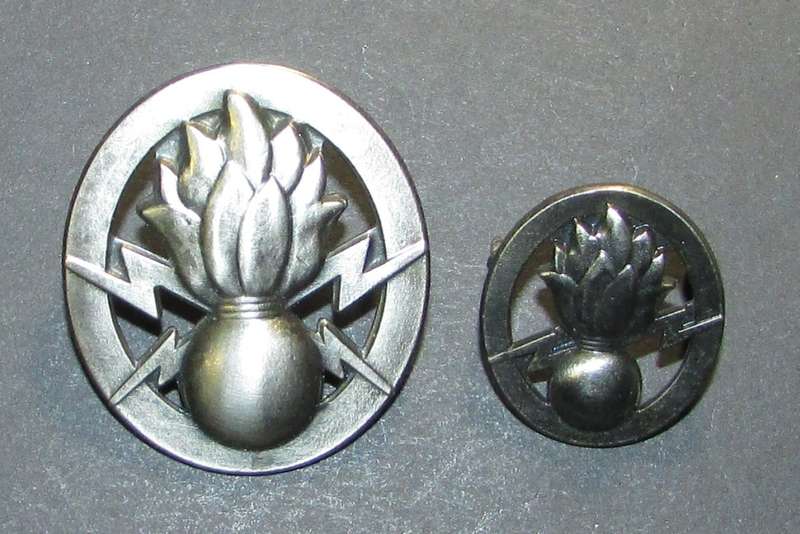 SADF - EOD Demolition Proficiency Badge Pair - Full Size and Mess Dress