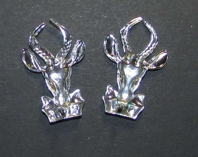 SADF - Infantry Collar Badge Pair