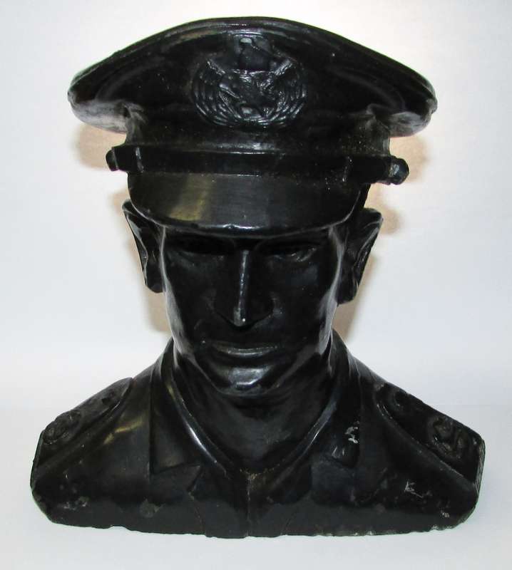 Rhodesian Soap Stone Officers Bust
