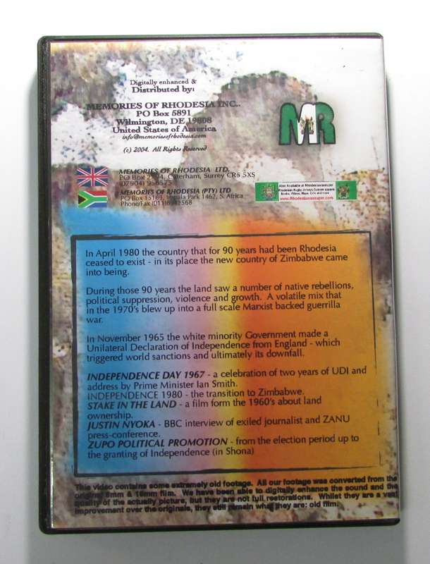 Rhodesia - The Winds of Change DVD