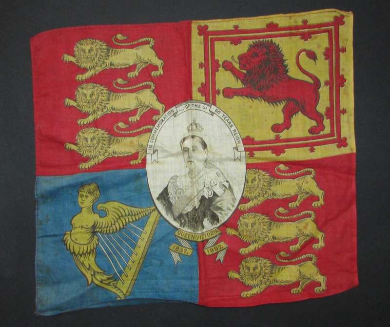 United Kingdom - Vintage Queen Victoria Flag