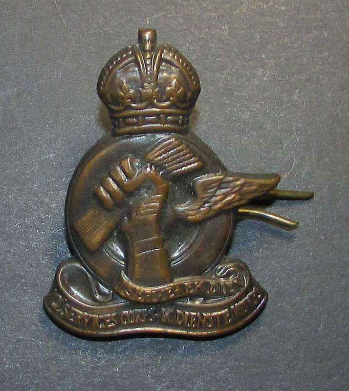 SADF - Q Services Corps Cap Badge