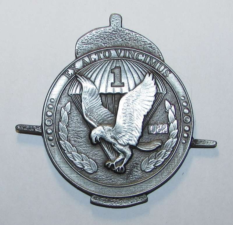 SADF - 1 Parachute Battalion ( Battle for Cassinga ) Challenge Coin/Medallion in Case - Number 82