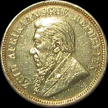 1894 Gold ZAR Half Pond
